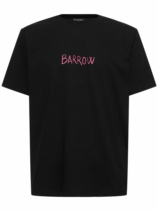 Photo: BARROW - Bear Printed Cotton T-shirt