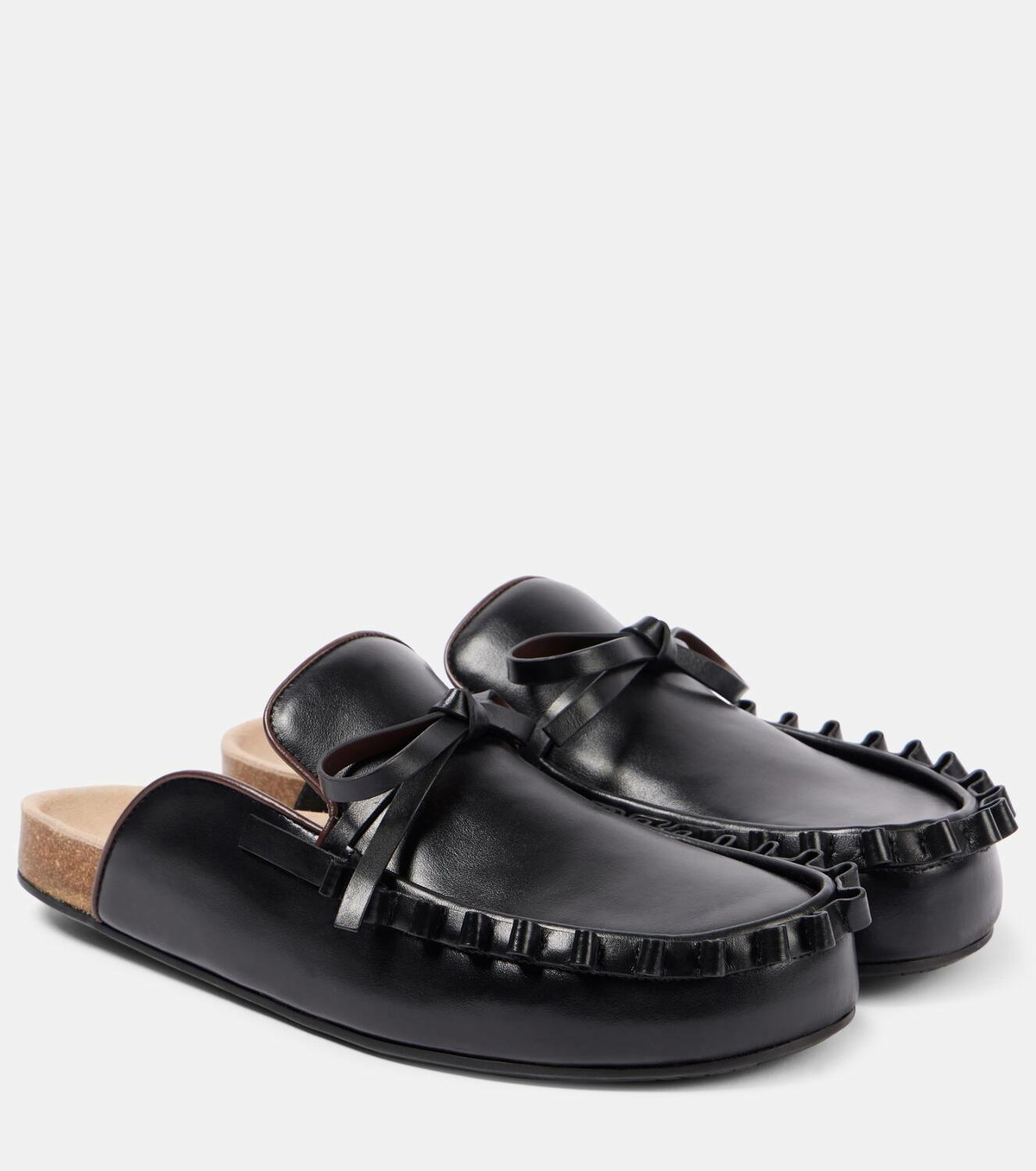 JW Anderson Ruffled leather loafers JW Anderson