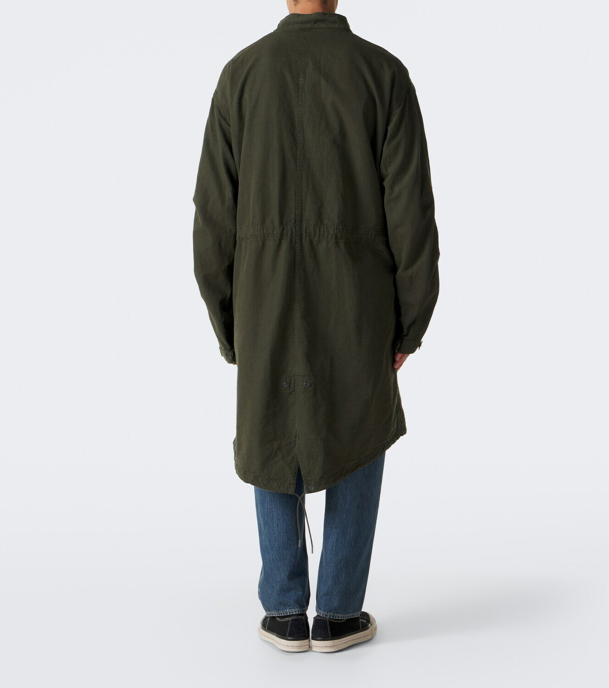 A.Presse Wool and cotton parka