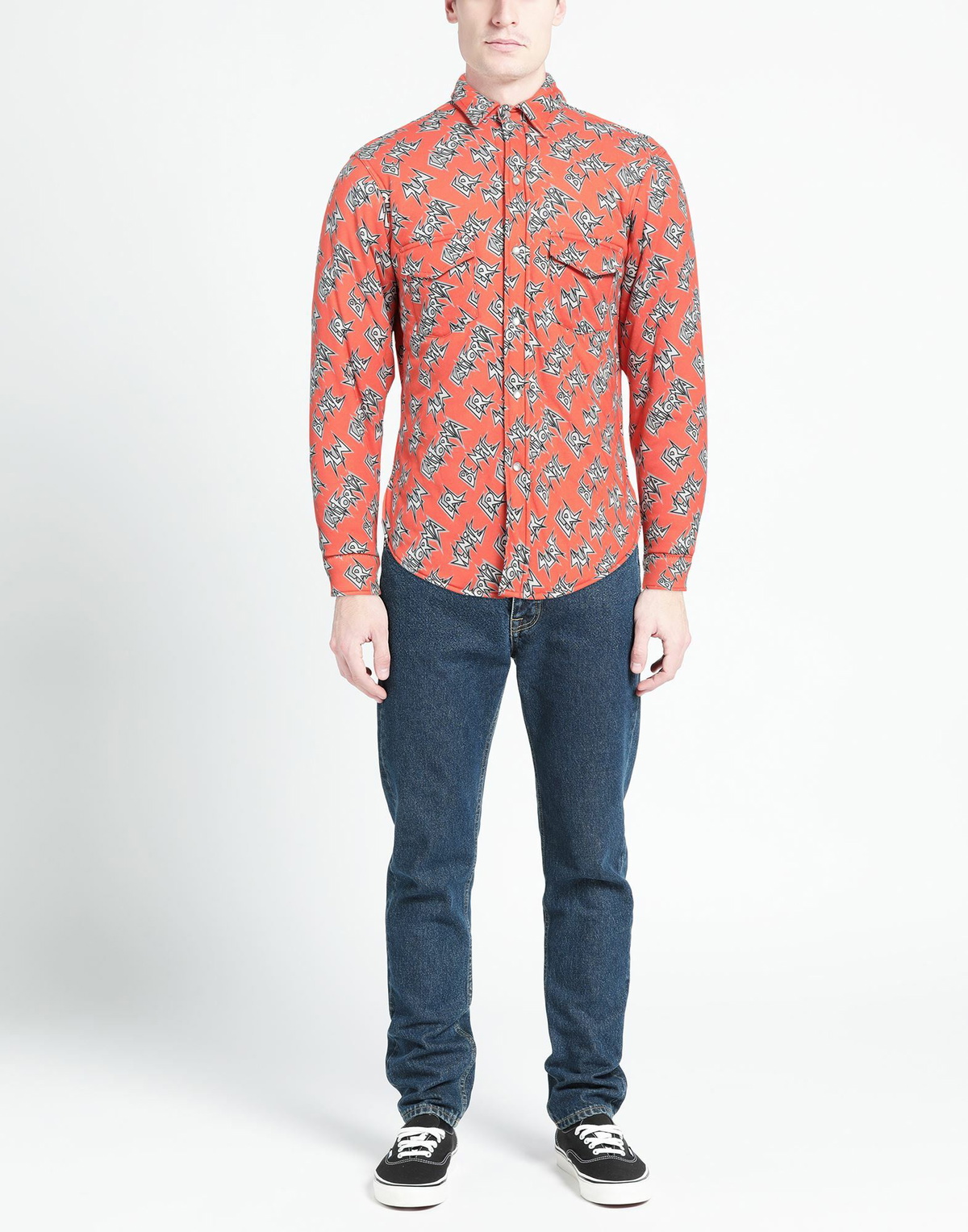 Erl Mens Shirt in Orange