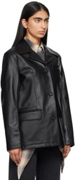OUR LEGACY Black Lane Leather Jacket