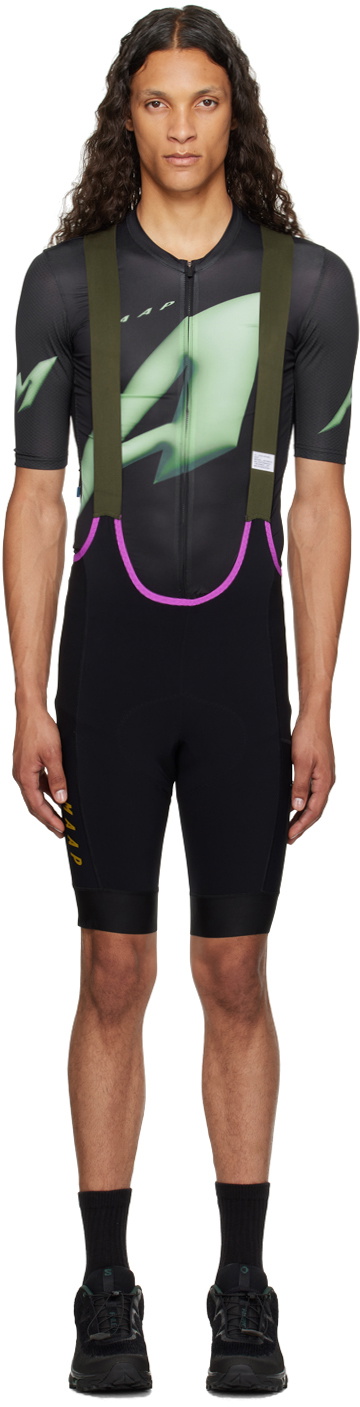 MAAP Black Alt_Road Cargo Bib Shorts