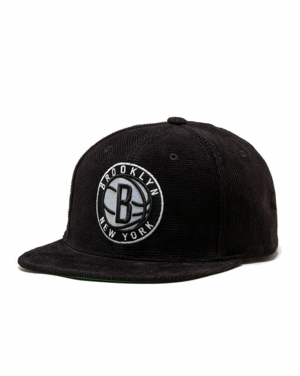 Photo: Mitchell & Ness Nba All Directions Snapback Brooklyn Nets Black - Mens - Caps