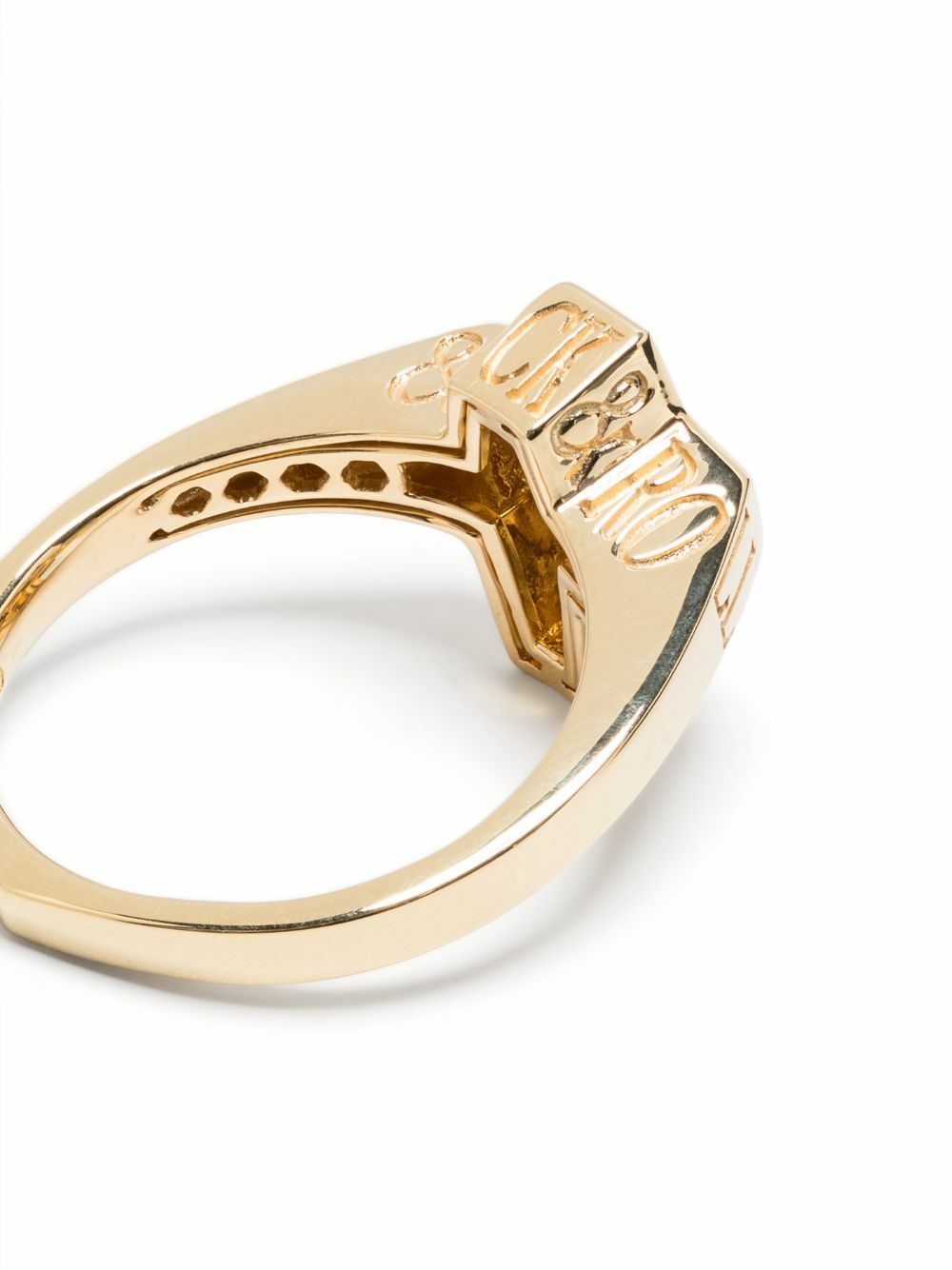 Stephen Webster 18K Yellow Gold Sex & Drugs & Rock & Roll Citrine Ring