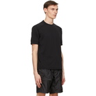 Goldwin Black Melange Stretch T-Shirt