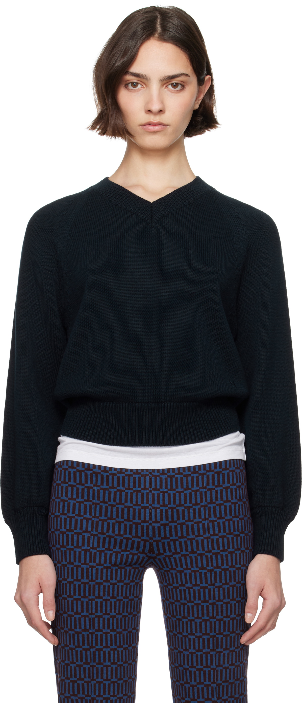 High Sport Navy Veronica Sweater