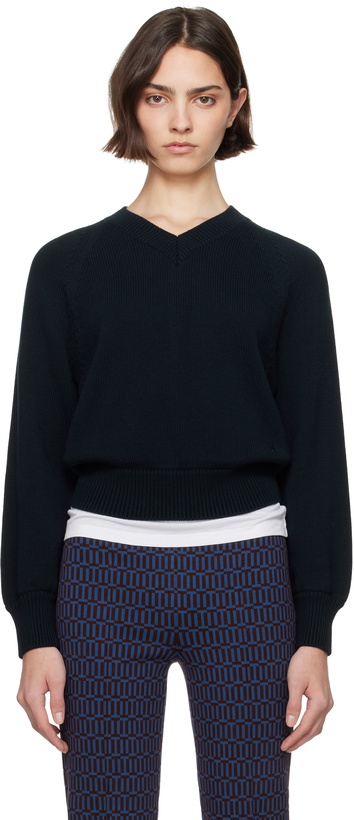 Photo: High Sport Navy Veronica Sweater