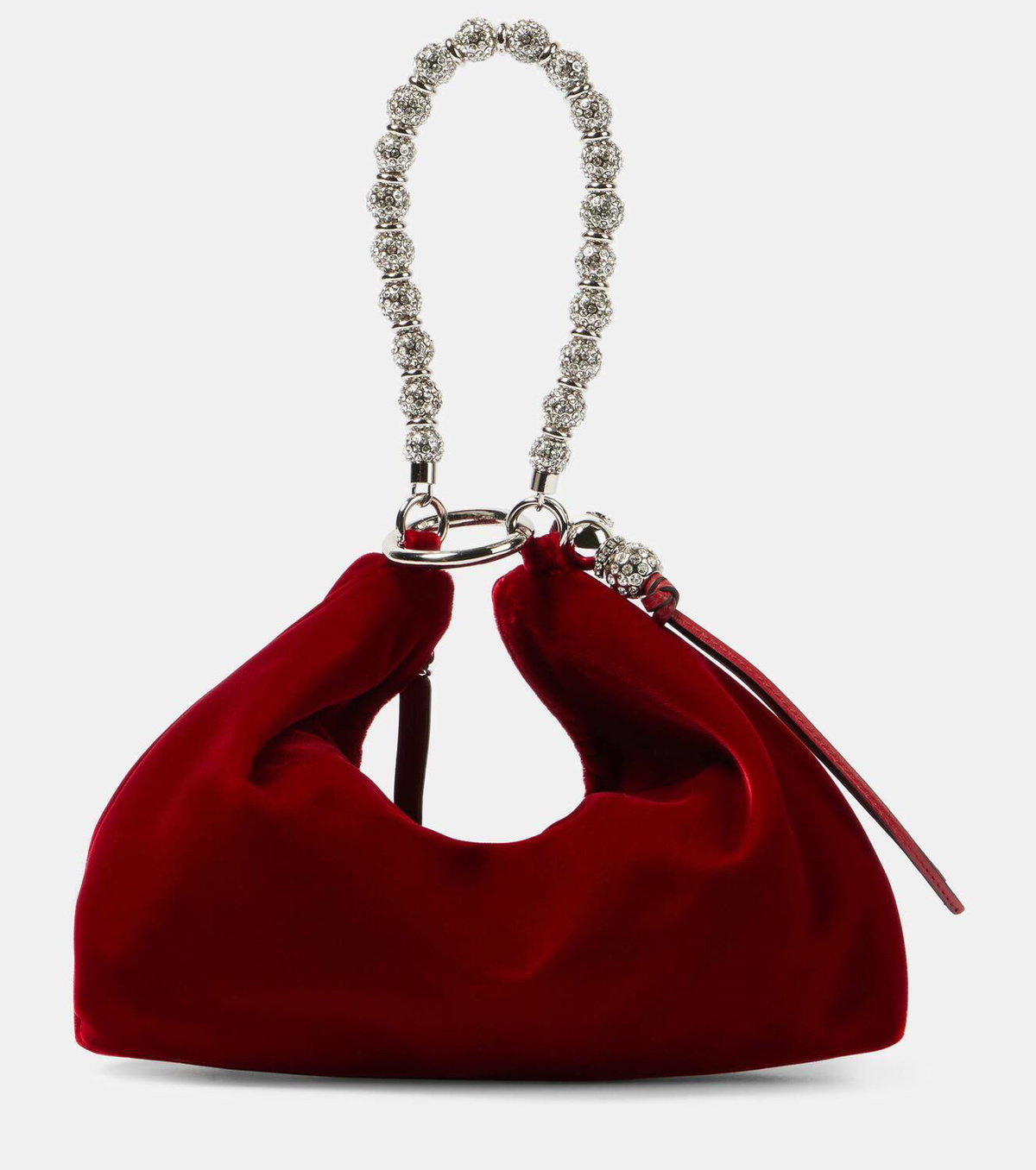 Jimmy Choo Callie Medium velvet shoulder bag Jimmy Choo
