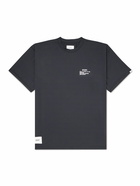 WTAPS - Logo-Print Jersey T-Shirt - Black