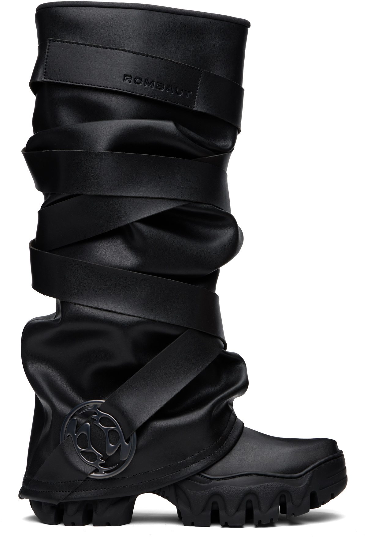 Rombaut Black Neo High Top Boots Rombaut