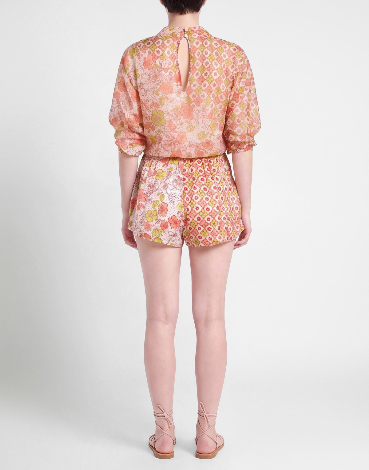 Poupette St Barth Womens Playsuit in White