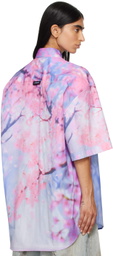 VETEMENTS Blue & Pink Anime Shirt