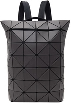 BAO BAO ISSEY MIYAKE Gray Blocky Backpack