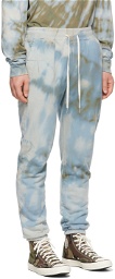 John Elliott Blue Tie-Dye LA Lounge Pants