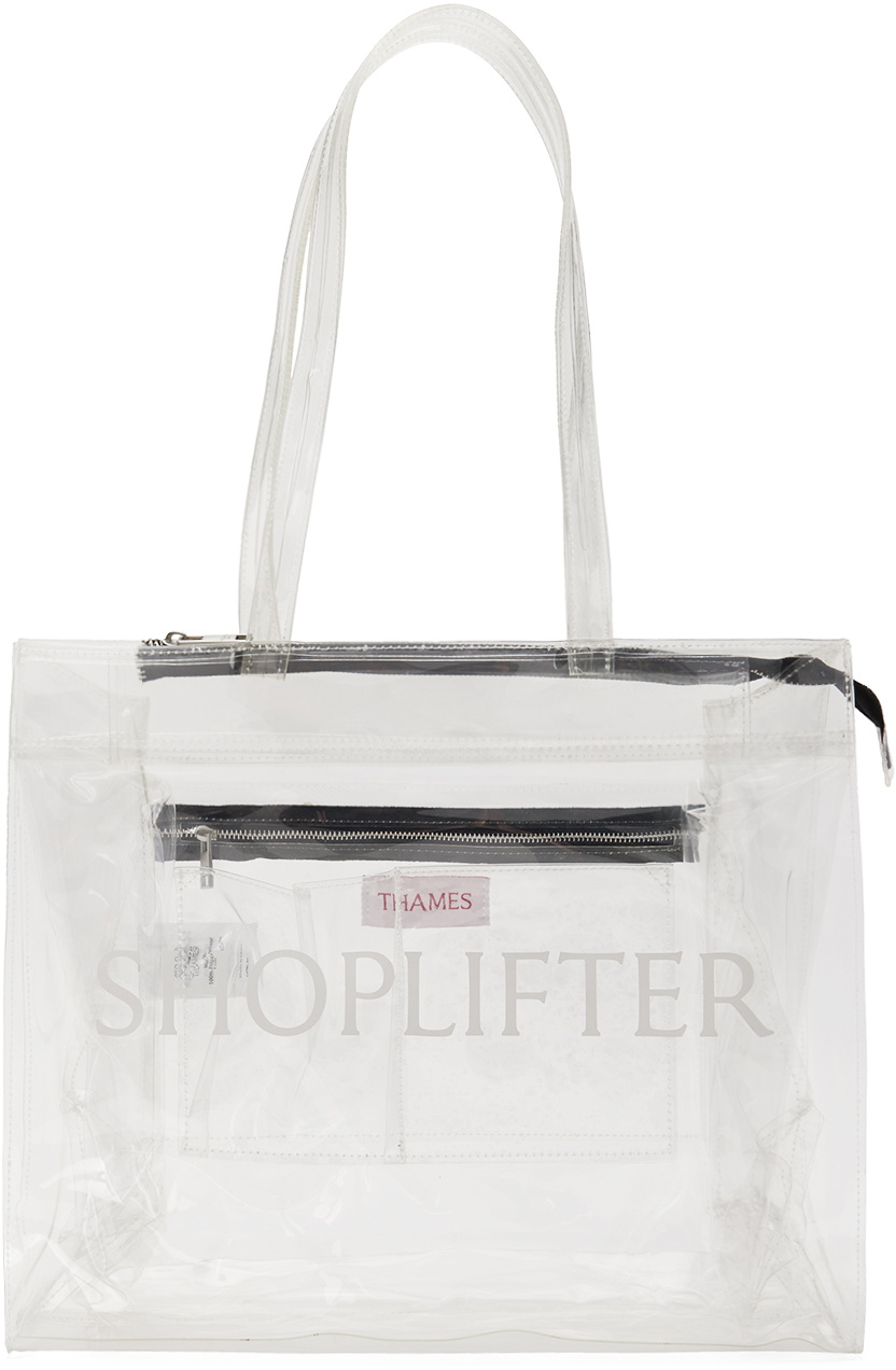 Thames MMXX. Transparent TPU Shoplifter Tote