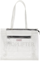 Thames MMXX. Transparent TPU Shoplifter Tote