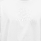 Burberry Men's Tempah Embroidered Logo T-Shirt in White