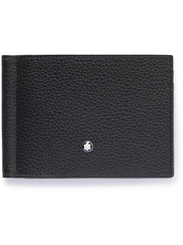 Photo: Montblanc - Meisterstück Full-Grain Leather Billfold Wallet with Money Clip