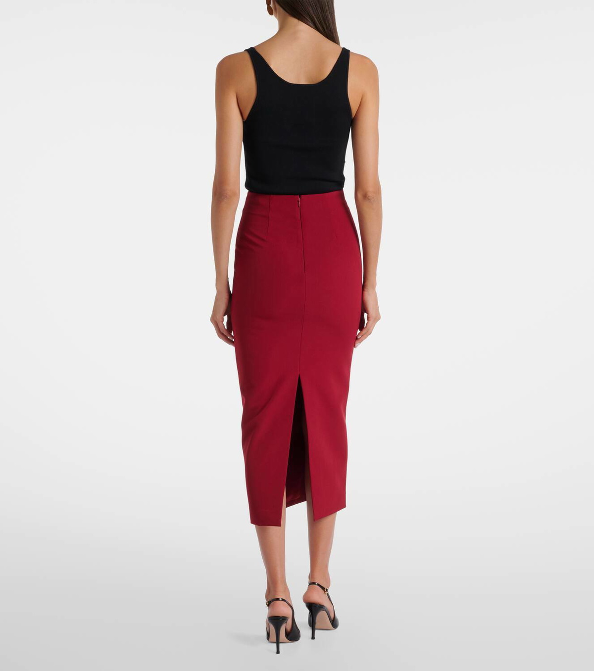 Roland Mouret Crêpe pencil skirt