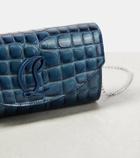 Christian Louboutin Loubi54 leather clutch