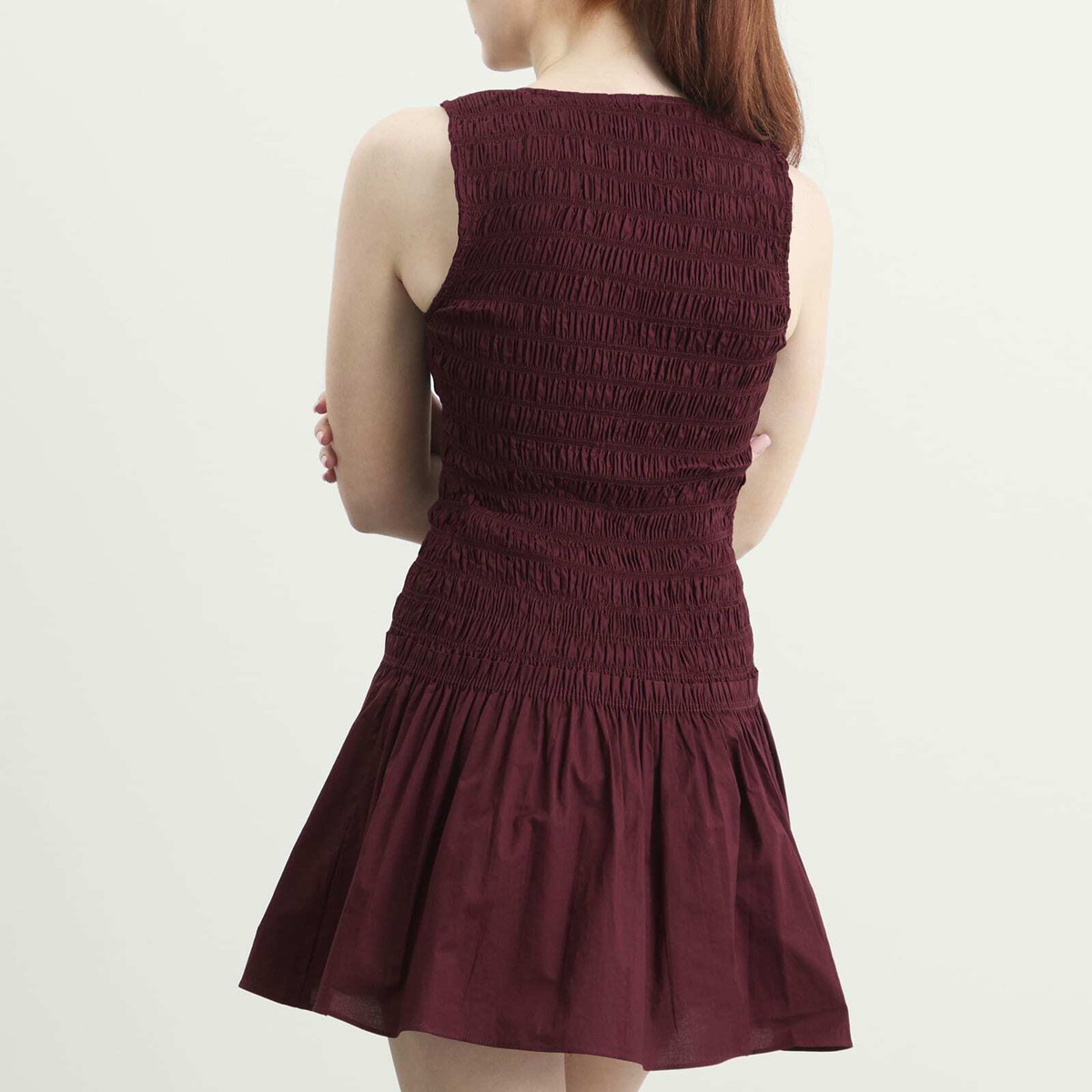 Faithfull The Brand Women's Palomar Mini Dress in Mulberry