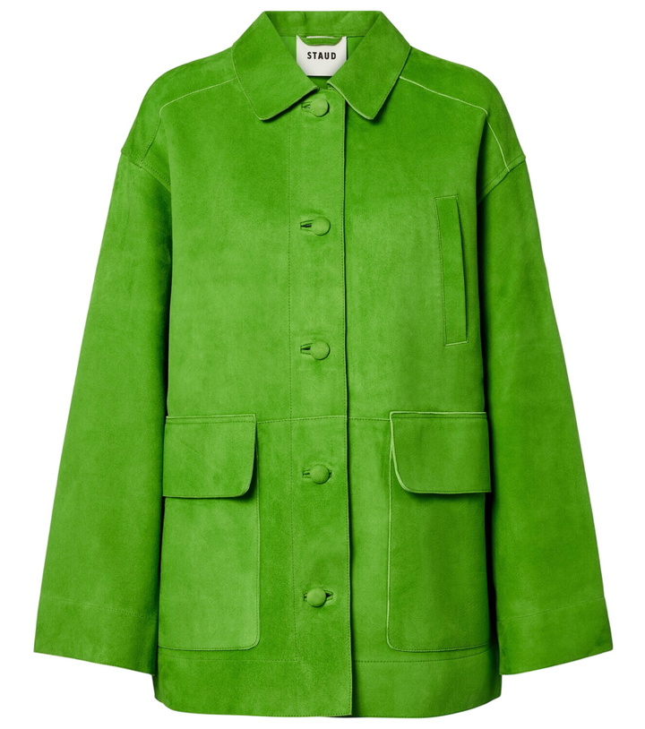 Photo: Staud Roxanne suede jacket