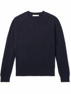 UMIT BENAN B - Cashmere and Cotton-Blend Sweater - Blue