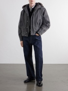 Our Legacy - Orbit Hooded Twill Bomber Jacket - Green