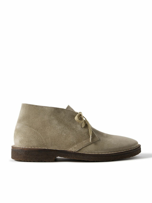 Photo: Drake's - Clifford Suede Desert Boots - Green