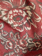 Visvim - Wildflower Printed Wool and Linen-Blend Bandana