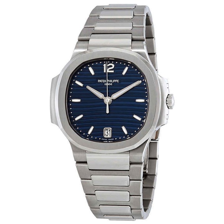 Photo: Patek Philippe Nautilus Automatic Blue Opaline Dial Ladies Watch 7118/1A