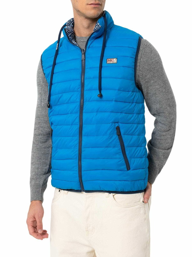 Photo: MC2 Saint Barth Man Bluette Padded Vest Aspen