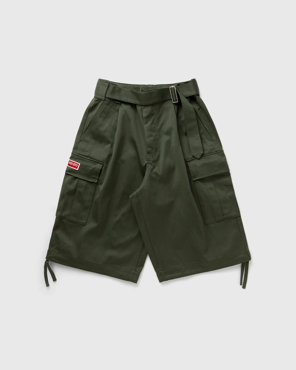 Kenzo Army Cargo Short Green Cargo Shorts Kenzo
