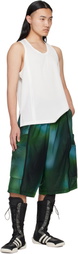 Y-3 White Sleeveless Tank Top