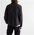 C.P. Company - Garment-Dyed Nylon Overshirt - Black