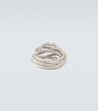 Bottega Veneta - Cord sterling silver ring