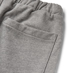 Fear of God - Slim-Fit Tapered Mélange Cotton-Blend Jersey Sweatpants - Gray