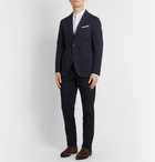 Boglioli - Navy K-Jacket Slim-Fit Unstructured Stretch-Cotton Twill Suit Jacket - Blue