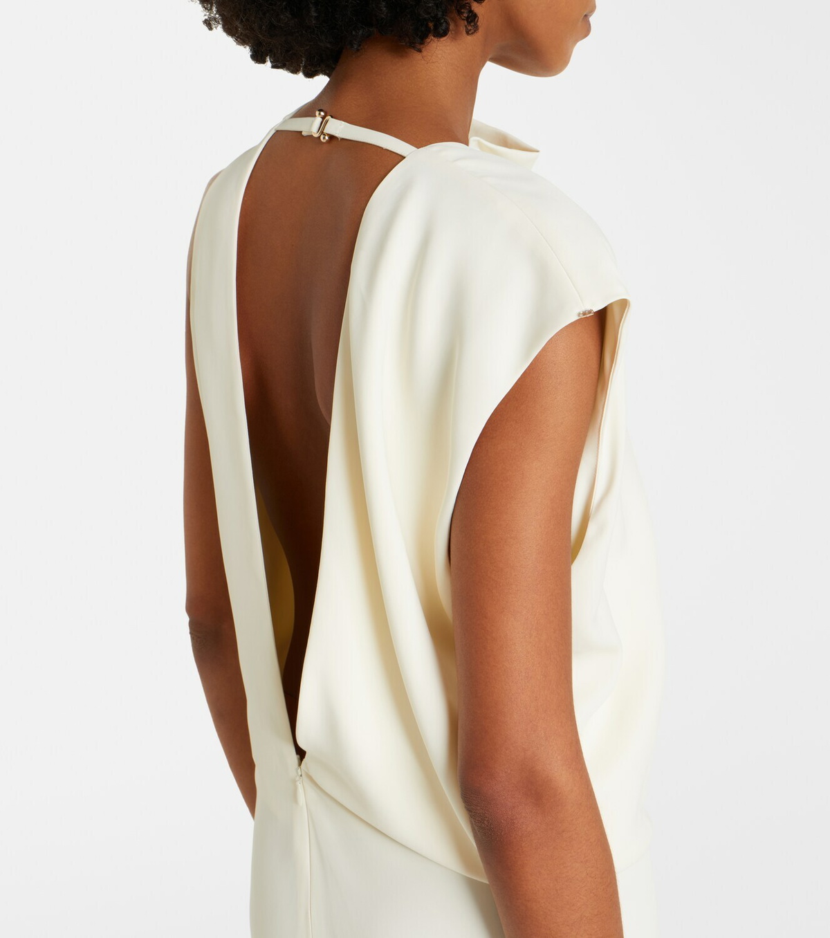 Sportmax Ebbri draped maxi dress