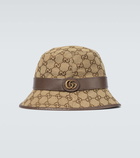 Gucci - GG canvas fedora hat