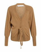 Manila Grace Womens Cardigan Camel