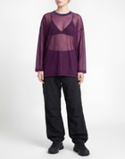 Beams Boy Womens Top Plum