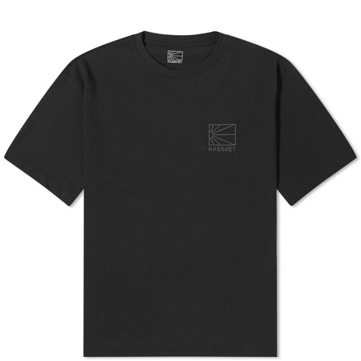 Photo: PACCBET Men's Mini Logo T-Shirt in Black