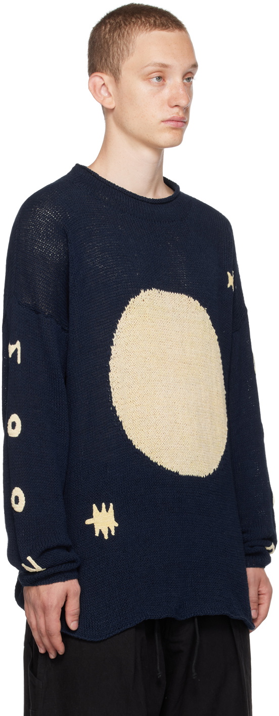 Story mfg. Blue Twinsun Sweater Story Mfg.