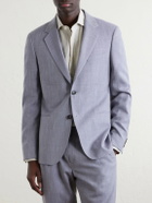 Mr P. - Wool, Silk and Linen-Blend Suit Jacket - Purple
