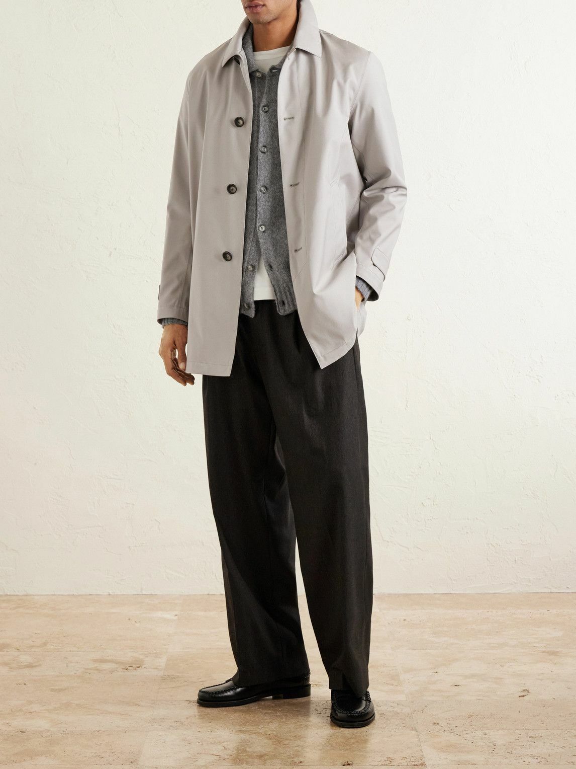 Herno - Storm System® Wool Coat - Gray