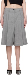 Cordera Gray Tailoring Shorts