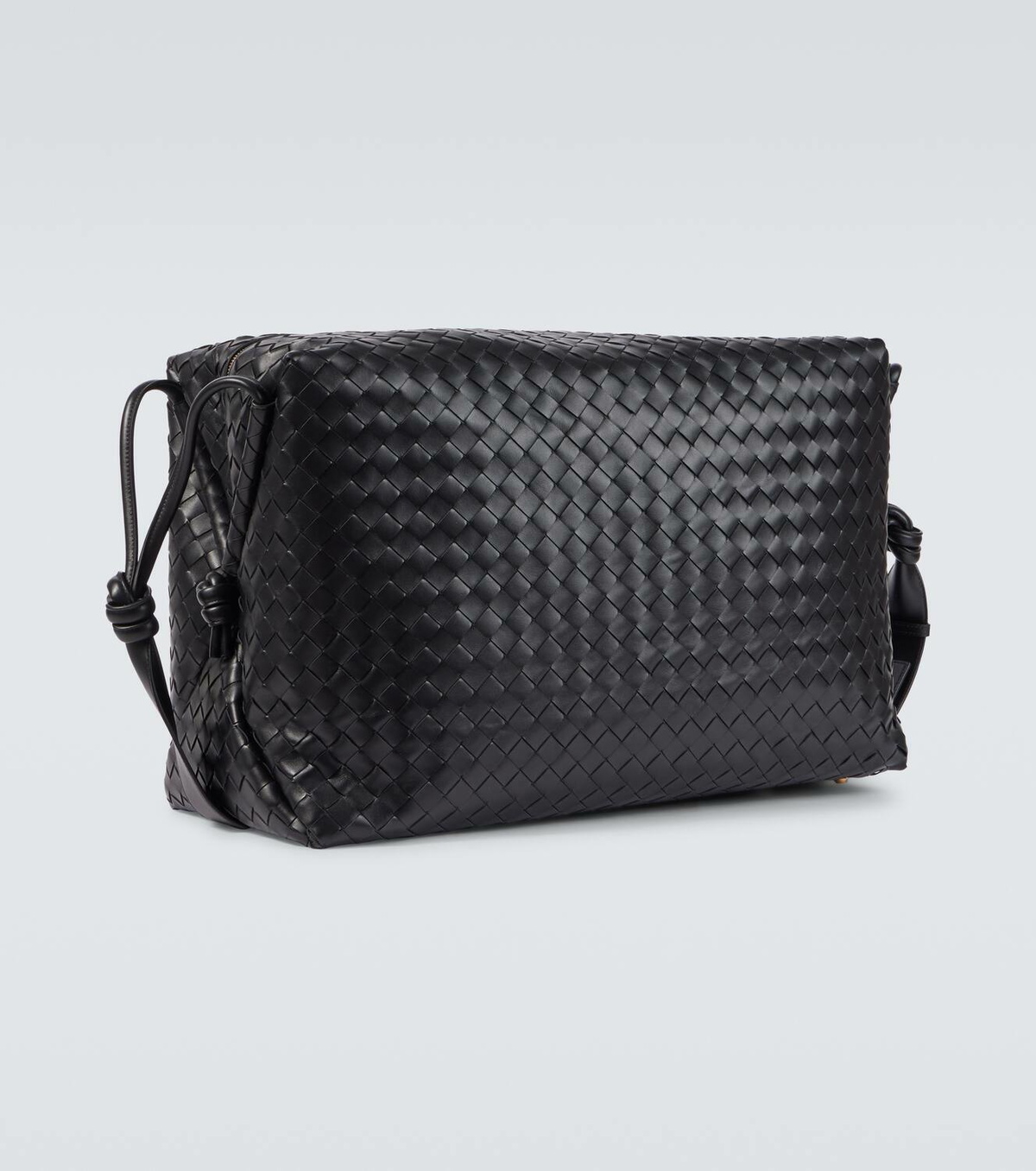 Bottega Veneta Loop Intrecciato Large leather duffel bag