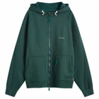 GOOPiMADE Men's ® “MEquip-H3” Mantle Logo Hooded Jacket in Green