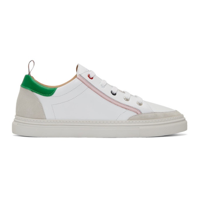 Photo: Thom Browne Multicolor Leather Cupsole Sneakers